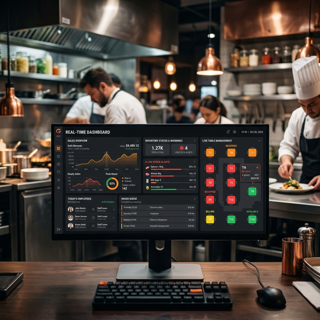 Restaurant ERP Interface